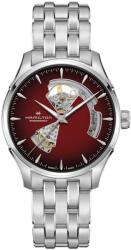Hamilton Jazzmaster Open Heart Auto H32675170 + 5 ani garanție și cadou GRATUIT Ceas