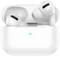  Casti wireless Air Pro 3 Macvi®, compatibile Android/iPhone, HD audio/ voce, dual HD true stereo, performanta, confort, cutie de incarcare portabila, autonomie 24 h, control tactil inteligent, Alb (MC