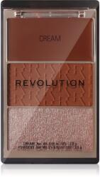 Revolution The Bronzer Icon paletă de bronzere cu efect de iluminare culoare 1 buc