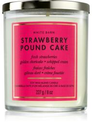 Bath & Body Works Strawberry Pound Cake lumânare parfumată 227 g