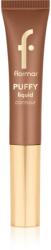 Flormar Puffy Liquid Contour cremă de conturare cu aplicator culoare 002 Hot Chocolate 12 ml