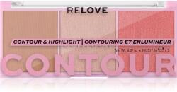 Revolution Relove Colour Play Contour Trio Palette Patela pentru conturul fetei culoare Sugar 6 g