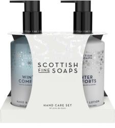 Scottish Fine Soaps Winter Comforts set cadou de maini parfum Toasted Marshmallow & Caramel
