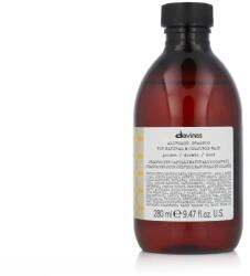 Davines Alchemic Shampoo For Natural & Coloured Hair Cooper 280 ml culoare Golden - nuanțe blonde