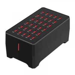  OEM Incarcator Statie OEM WT-268, 150W, 2.4A, 30 x USB-A, Negru (6608000859B)