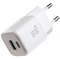 JOYROOM Incarcator Retea Joyroom JR-TG7, 33W, 3A, 1 x USB-A - 1 x USB-C, Alb (inc/li/joy/jr/33/3a/1x/1x/al)