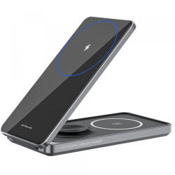 Proove Incarcator Retea Wireless Proove Metal Edge 3in1, 15W, 1.67A, Gri WSME15010003 (prv/374511)