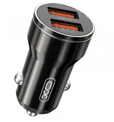 XO Incarcator Auto XO Design CC48, 12W, 2.4A, Negru (inc/xo /cc/12/24/ne)