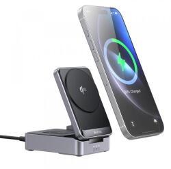 Mcdodo Incarcator Retea Wireless McDodo CH-5192 3in1, 22.5W, 1.67A, Gri (mcd/371211)