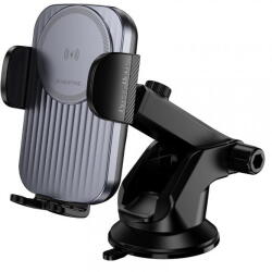 BOROFONE Incarcator Auto Wireless Borofone BH222 Leading, 15W, 1.67A, Negru (inc/bor/bh222l/15/16/ne)