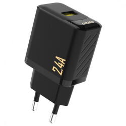 Dudao Incarcator Retea Dudao A23, 12W, 2.4A, 1 x USB-A, Negru (inc/dud/a2/12/24/1x/ne)