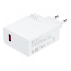 Xiaomi Incarcator Retea Xiaomi MDY-12-EH, 67W, 6.2A, 1 x USB-A, Alb (470400000Z1D) - dwyn
