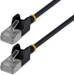 StarTech 6ASTP34BKS15CM10PK, 0, 15 M, Cat6a, U/FTP (STP), RJ-45, RJ-45, Fekete (6ASTP34BKS15CM10PK)