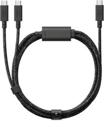 Native Union 2 az 1-ben USB-C kábel Belt Cable 140W zebra BELT-C-2C-ZEB (BELT-C-2C-ZEB)