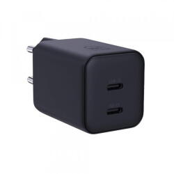 3mk Protection Incarcator Retea 3MK Hyper, 45W, 2 x USB-C, Negru (acc/384870)