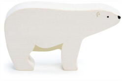 Tender Leaf Figurina Urs Polar, din lemn premium - Polar Bear - Tender Leaf Toys, Varsta 3+ ani, Alb (TL4841)