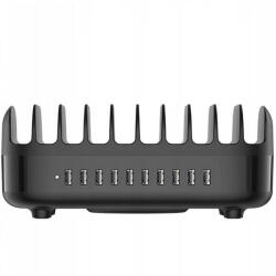 ORICO Incarcator Statie Orico DUK-10P-V1, 120W, 2.4A, 10 x USB-A, Negru (inc/bas/du/12/24/10/ne)