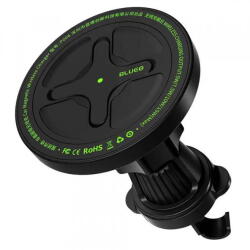 Blueo Incarcator Auto Wireless Blueo Ape Legend, 15W, 1.67A, Negru (inc/372178)