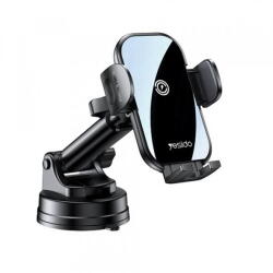 YESIDO Incarcator Auto Wireless Yesido C197, 15W, 1.67A, Negru (ysd/370187)