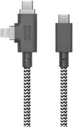 Native Union Kábel Belt Cable Duo Pro 240W 2.4m zebra BELT-PROCCL-ZEB-NP (BELT-PROCCL-ZEB-NP)