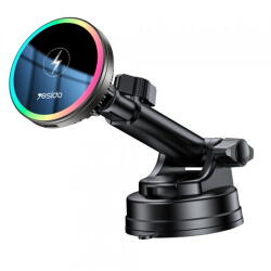 YESIDO Incarcator Auto Wireless Yesido C315, 15W, 1.67A, Negru (ysd/370195)