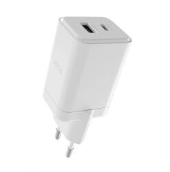 Allity Incarcator Retea Allity. ATC-01-45WCC Fast, 45W, 3A, 1 x USB-A - 1 x USB-C, Alb (inc/all/fa/45/3a/1x/1x/al)