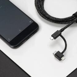 Native Union Töltőkábel Belt Cable Universal 2m fekete BELT-ULC-CS-BLK-NP (BELT-ULC-CS-BLK-NP)