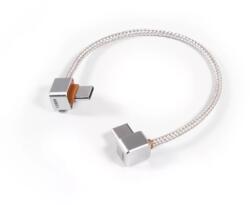 DDHIFI USB 2.0 Type C Összekötő Ezüst 15cm DDHIFI-TC03-LL-150 (DDHIFI-TC03-LL-150)