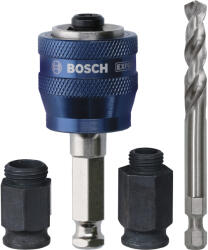 Bosch Set de conversie EXPERT Power Change Plus, tijă hexagonală 11 mm, HSS-G, 7, 15 x 45 x 85 mm, 2 piulițe adaptoare (2608902039)