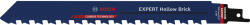 Bosch 3 részes EXPERT szablyafűrészlap, Hollow Brick S1543HM, 240 mm (2608900415)