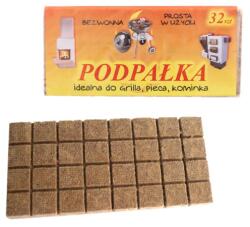 Chomik Cuburi de aprindere gri 32buc pentru grătar și șemineu 66863 (CHOM2231)