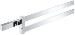 GROHE Bara prosop Grohe 40768000, Suport prosop Selection Cube, tip instalare pe perete, numar orificii instalare 2, crom (40768000)