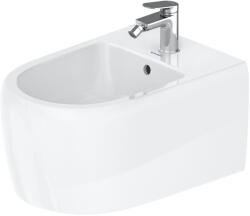 Duravit Bideu Duravit 2263150000, Qatego, montaj suspendat, preaplin, zona montaj interior, elemente fixare ascunse, alb (2263150000)