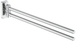 Roca Bara prosop Roca A817727C00, Sonata, tip instalare pe perete, numar orificii instalare 2, numar rafturi 2, crom (A817727C00)