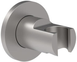 Roca Suport para dus Roca A5B1350SM0, Wall Round, montaj pe perete, suport para dus incorporat, otel satinat (A5B1350SM0)