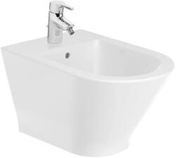 Roca Bideu Roca A3570N6000, The Gap Round, montaj suspendat, preaplin, zona montaj interior, elemente fixare ascunse, alb (A3570N6000)