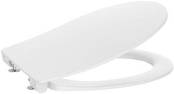 Roca Capac WC Roca A801E52002, Victoria, pentru wc, capac softclose, slim, eliberare rapida, suprafata antibacteriana, alb (A801E52002)