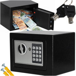  IKONKA Seif electronic de casă cu cheie și cod IK-KX3034 (KX3034)