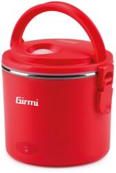 Girmi SC01 elektromos ételhordó és melegítő 40 W, 0, 7 l inox tartály + 0, 5 l tál, 230 V, piros színben (SC0102)
