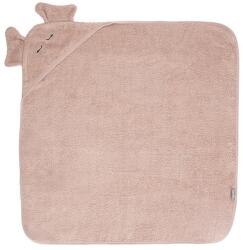 Lorelli Prosop cu glugă 90x90 cm, cu broderie, roz 10420090003