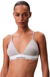 Calvin Klein Könnyűn Bélelt Háromszög Melltartó Logós Gumival - Szürke Melange - XL-es méret (LV00QF8498)