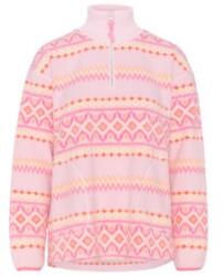 Kari Traa RUTHIE MIDLAYER HZ Pulover FROST/PINK FROST M