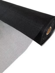  Szúnyogháló fekete üvegszálas PROFI 120 cm x 10 m (PE-2918M10)