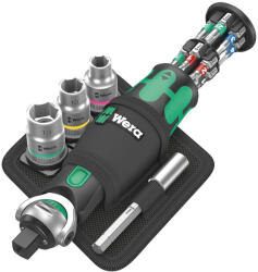 Wera 8009 Zyklop Pocket Set 2 Rögzítő készlet 18 részes (05004281001) (WERA-05004281001)