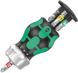 Wera Kraftform Kompakt Stubby magazine RA 1 Racsnis, marokcsavarhúzó bitkészlettel, 1/4", 6db-os (05008883001) (WERA-05008883001)