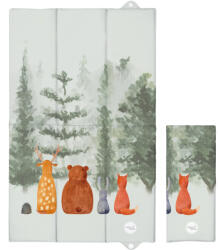 Ceba Baby Basic Forest Companions Utazó Pelenkázó Alátét 80x50cm - OEKO-TEX, Vízálló