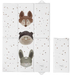 Ceba Baby Basic Cute Animals Utazó Pelenkázó Alátét 60x40cm - OEKO-TEX, Vízálló