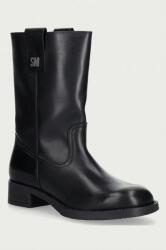 Steve Madden női bőr csizma Zethy - fekete Női 36