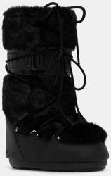 Moon Boot hócipő MB ICON FAUX FUR - fekete Női 35/38