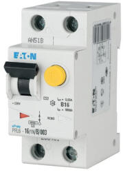 Eaton kombinált Fi relé 1P+N C 16A 30mA 10kA (A) PFL6-16/1N/C/003-A (112879)